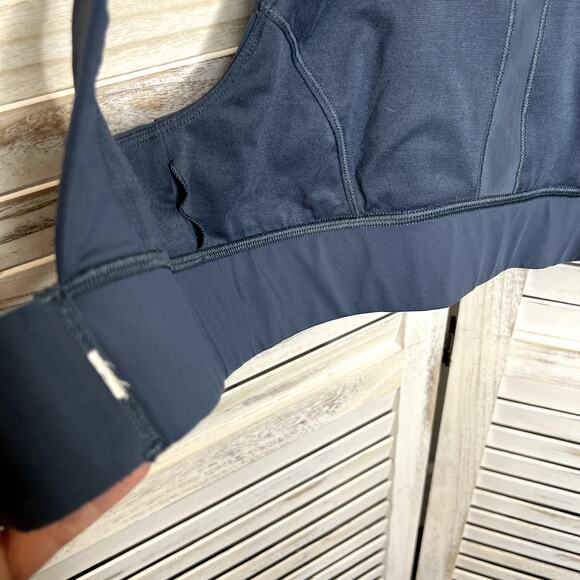 LULULEMON Women's Activewear Sports Bra Slate Blue Luxtreme 6 - Picture 2 of 9